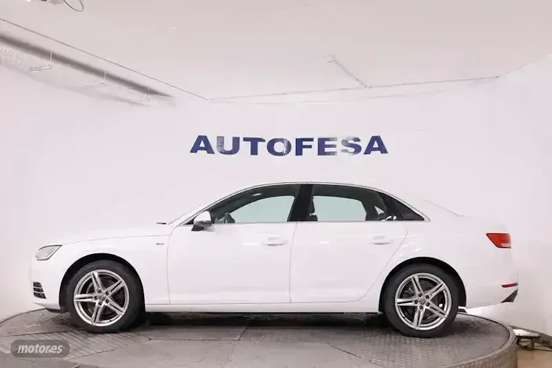 Usado Audi A4 S-Line 190 CV (139 kW) 2016 Blanco Berlina