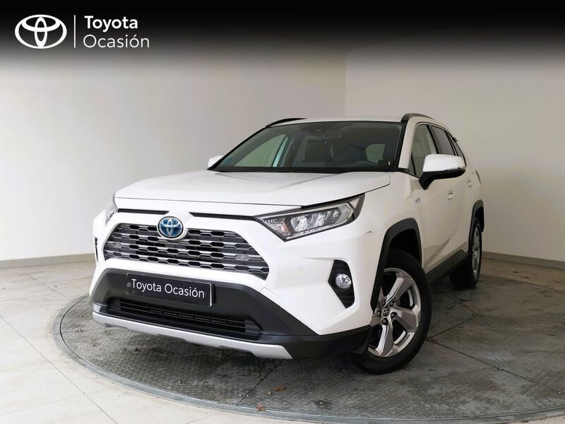 Blanco Usado 2021 Toyota RAV4 Hybrid Advance SUV | 33.800 € (Precio justo) - Imagen 1/4
