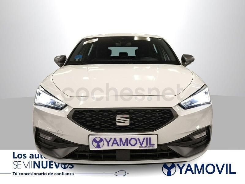 Usado Seat Leon FR 205 CV (150 kW) 2024 Blanco Berlina