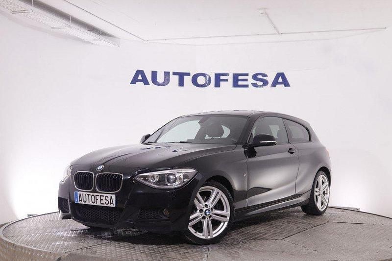 Usado BMW 120 M Sport 184 CV (135 kW) 2014 Negro Utilitario