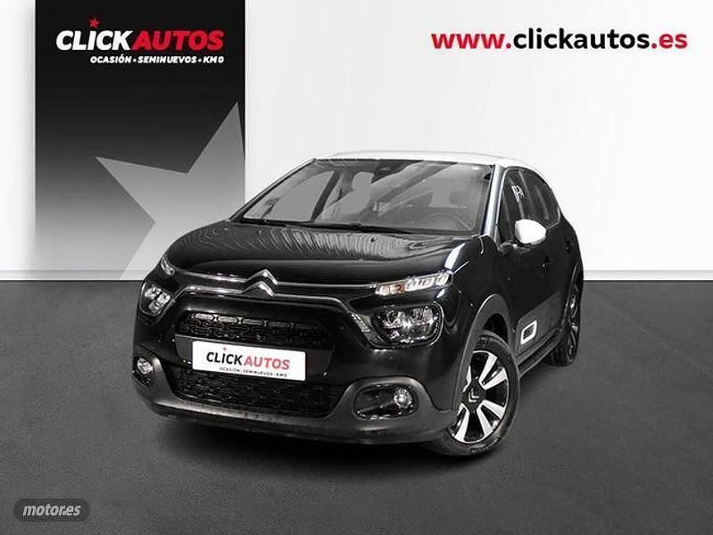Usado Citroën C3 Feel 83 CV (61 kW) 2022 Negro Utilitario