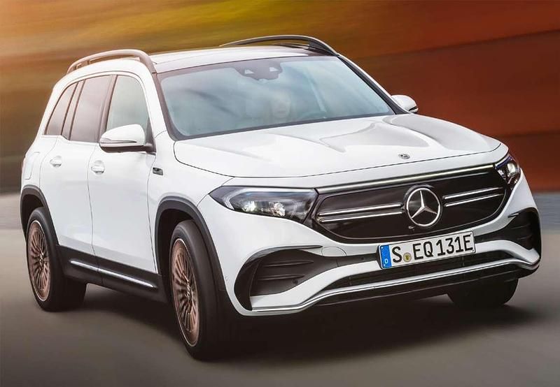 Azul Usado 2023 Mercedes EQB300 SUV | 43.900 € (Precio justo) - Imagen 1/4