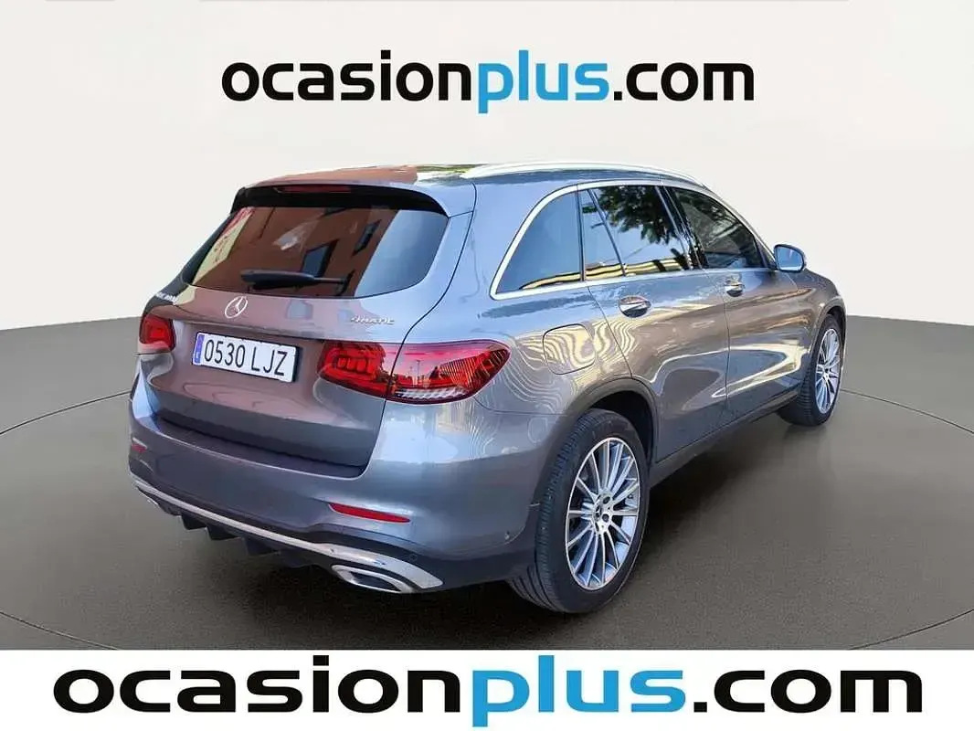 Usado Mercedes GLC300 245 CV (180 kW) 2020 Gris SUV