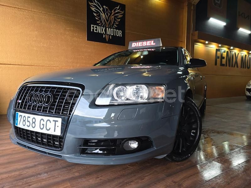 Usado Audi A6 140 CV (102 kW) 2008 Gris / plata Berlina