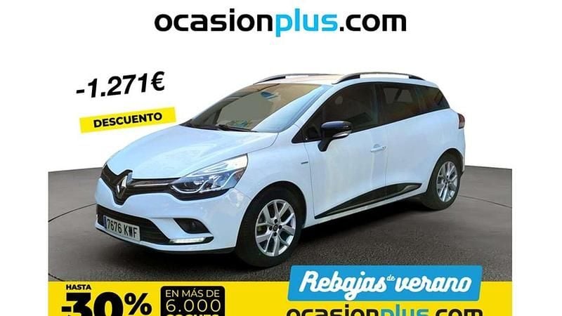 Blanco Usado 2019 Renault Clio GrandTour LIMITED Familiar | 12.719 € (Precio justo) - Imagen 1/4