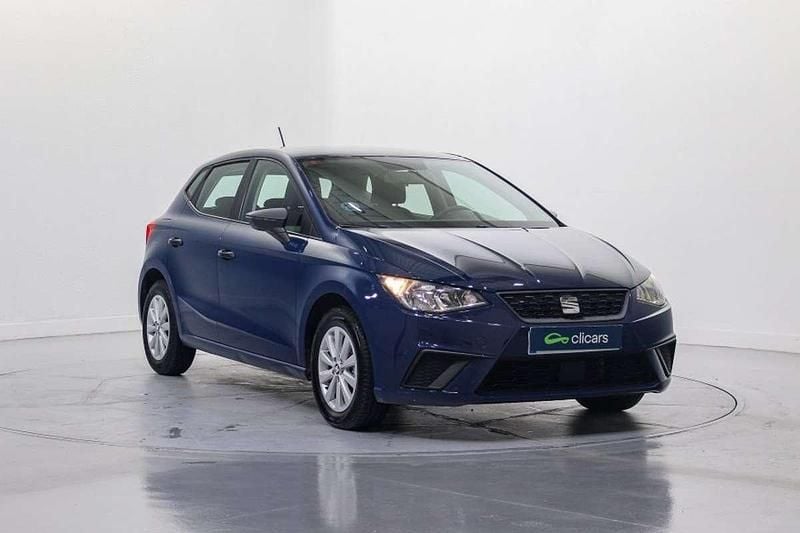 Usado Seat Ibiza CONNECT 80 CV (58 kW) 2019 Azul Utilitario