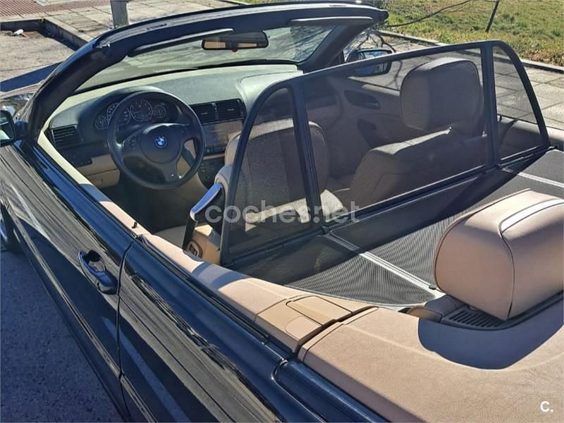 Usado BMW 330 Cabriolet 231 CV (169 kW) 2002 Negro Descapotable