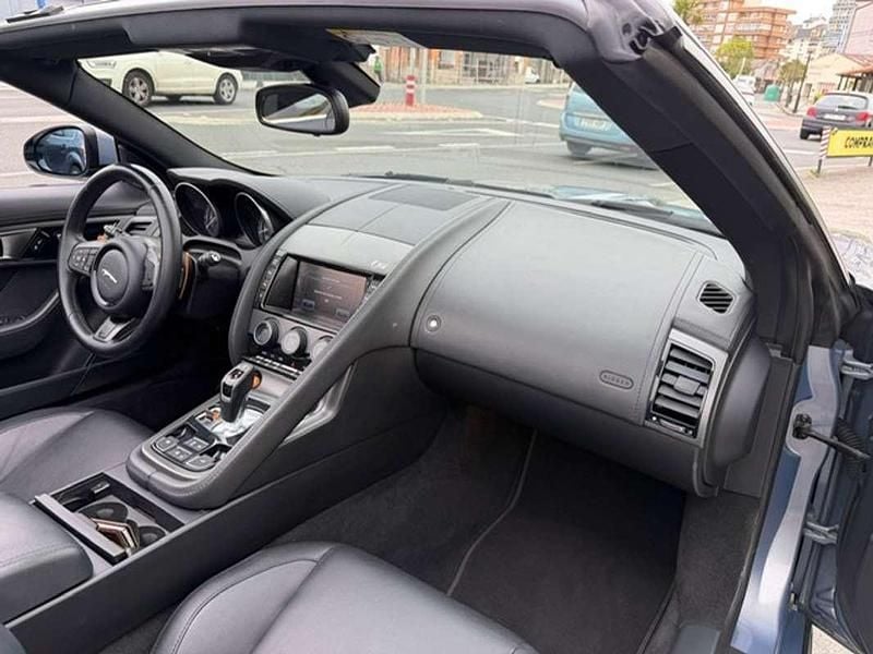 Usado Jaguar F-Type S 495 CV (364 kW) 2013 Gris Descapotable
