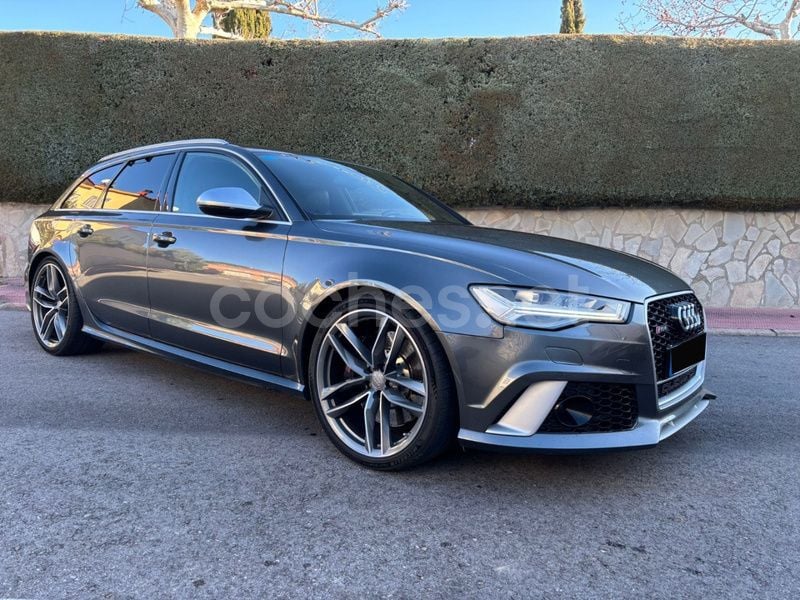 Usado Audi RS6 Exclusive 560 CV (411 kW) 2015 Gris Familiar