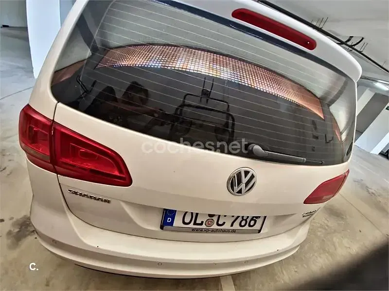 Usado VW Sharan Edition 140 CV (102 kW) 2011 Blanco Monovolumen