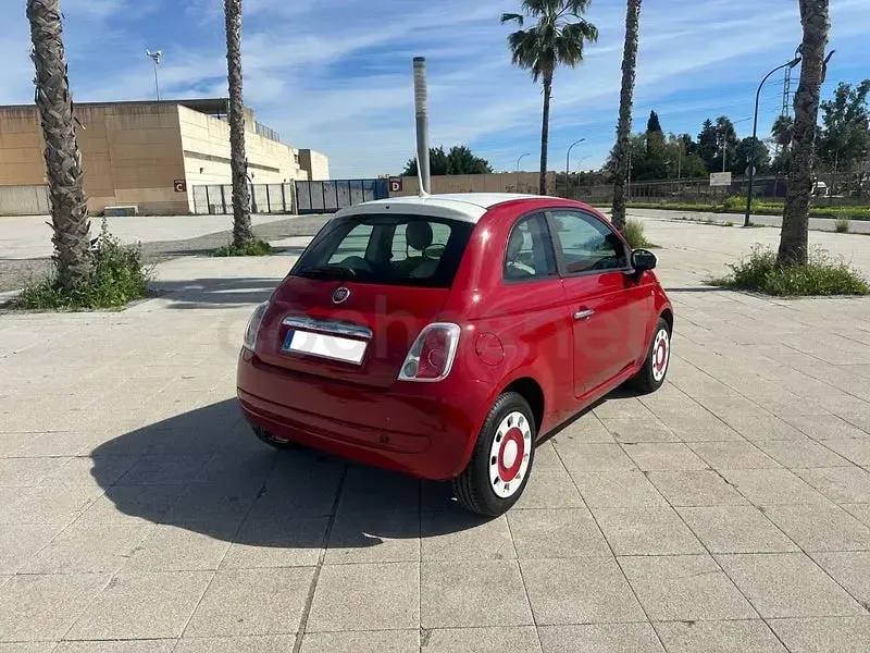 Usado Fiat 500 69 CV (50 kW) 2014 Rojo Berlina