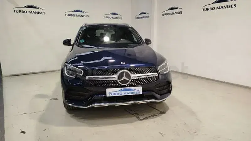 Usado Mercedes GLC220 194 CV (142 kW) 2021 Azul SUV