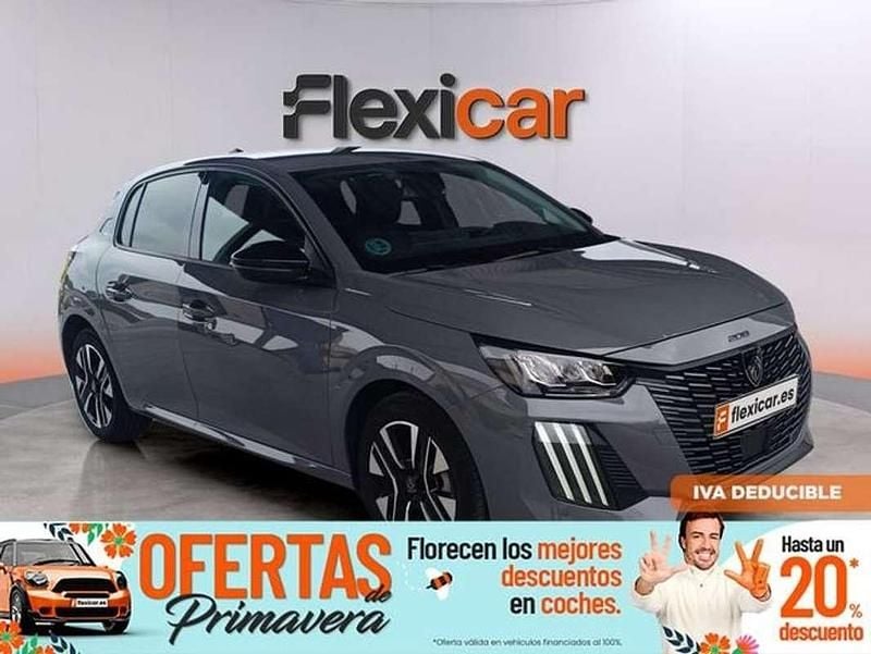 Usado Peugeot 208 Allure 101 CV (74 kW) 2025 Gris Utilitario
