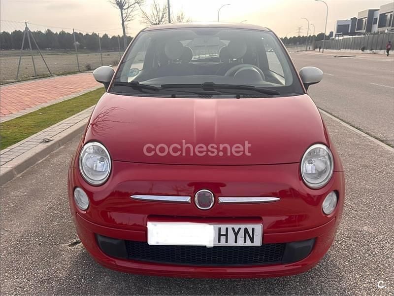 Usado Fiat 500 Lounge 69 CV (50 kW) 2014 Rojo Berlina