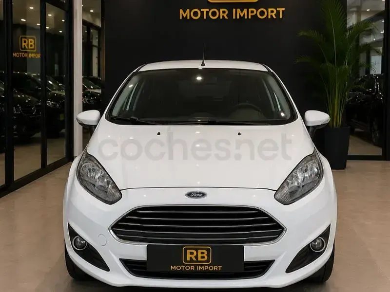 Usado Ford Fiesta 95 CV (69 kW) 2015 Blanco Utilitario