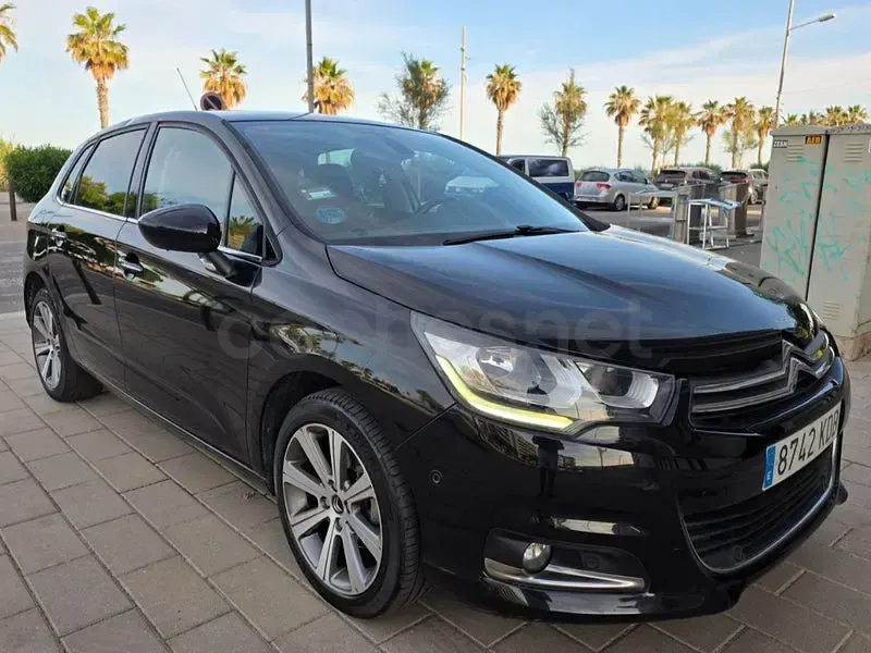 Usado Citroën C4 PureTech 130 CV (95 kW) 2017 Negro Berlina