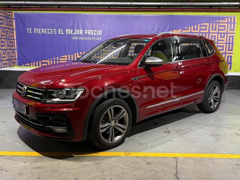 Rojo Usado 2020 VW Tiguan Allspace Sportline SUV | 27.990 € (Buen precio) - Imagen 1/4