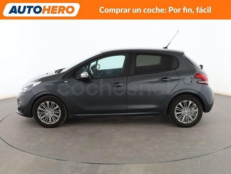 Usado Peugeot 208 Style 75 CV (55 kW) 2016 Gris / plata Utilitario