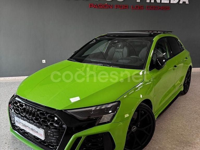 Verde Usado 2023 Audi RS3 Sportback Utilitario | 69.990 € (Un poco caro) - Imagen 1/4