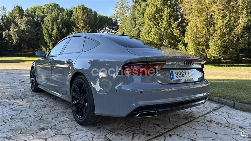 Usado Audi A7 Sportback 326 CV (239 kW) 2015 Gris / plata Utilitario