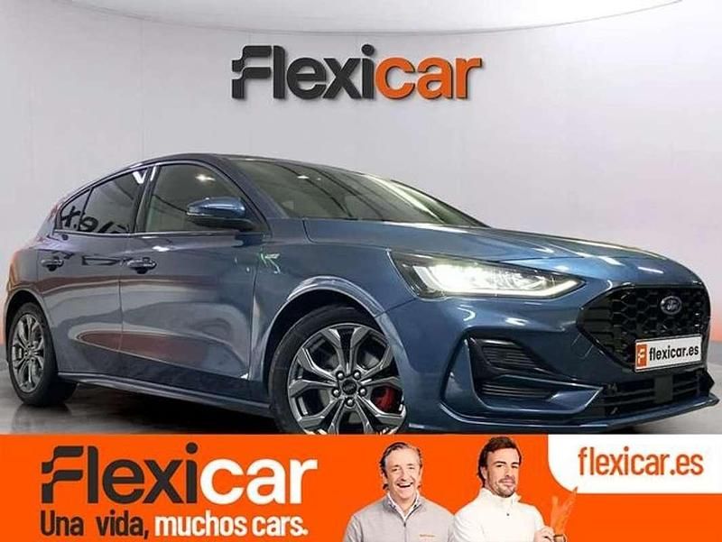 Usado Ford Focus ST-Line 125 CV (91 kW) 2023 Azul Berlina