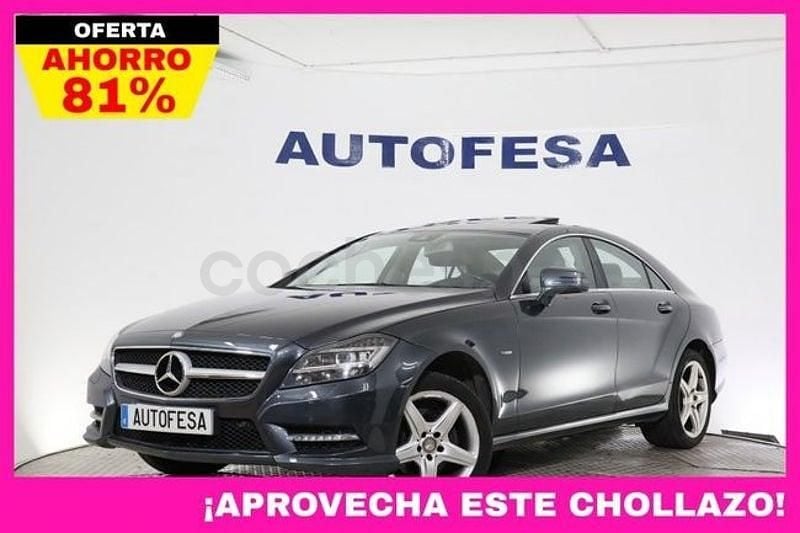 Usado Mercedes CLS350 265 CV (194 kW) 2011 Azul Berlina