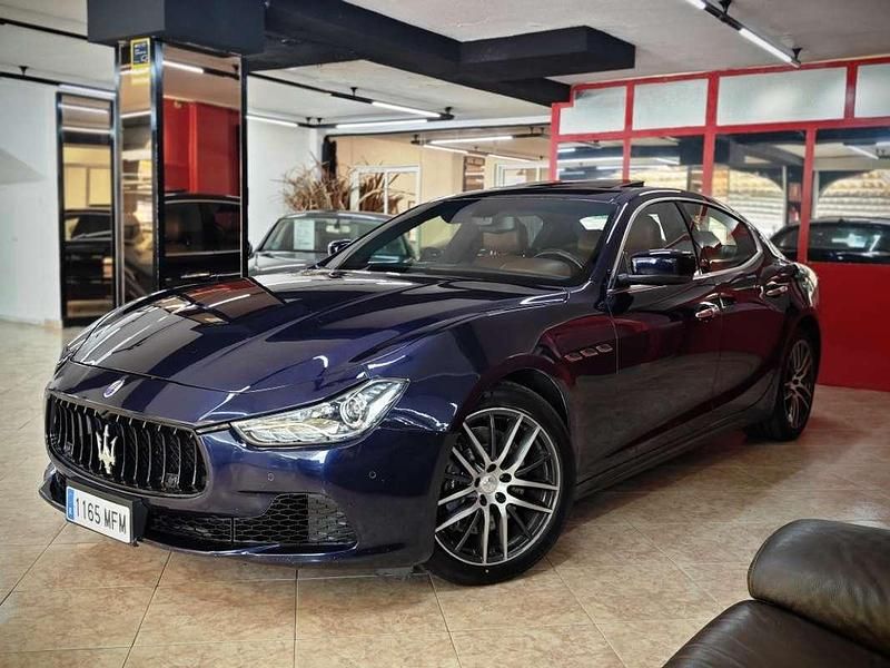 Usado Maserati Ghibli 275 CV (202 kW) 2014 Azul Coupe