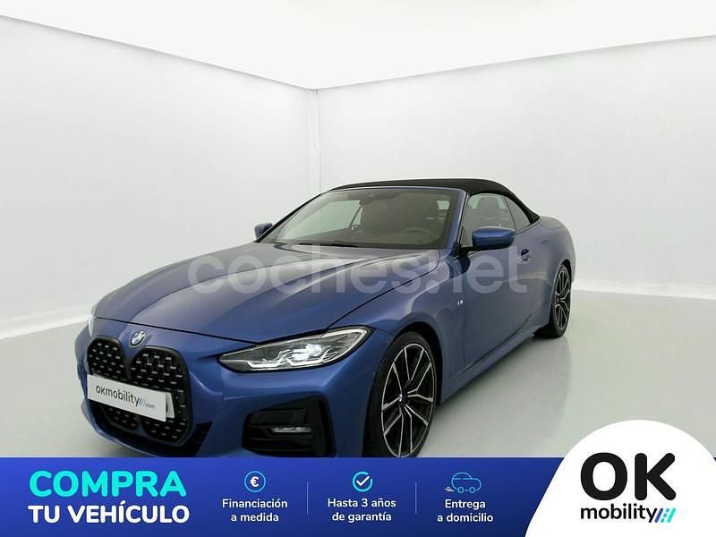 Azul Usado 2022 BMW 420 Descapotable | 39.900 € (Precio justo) - Imagen 1/4
