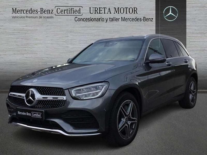 Gris Usado 2021 Mercedes GLC200 SUV | 39.600 € (Precio justo) - Imagen 1/4