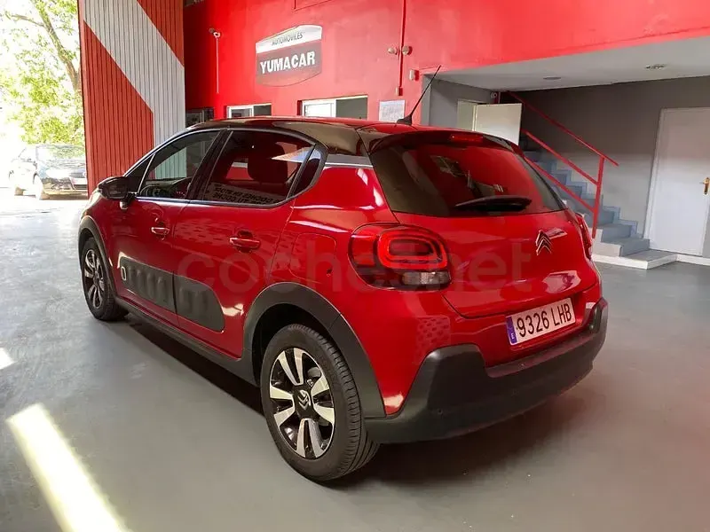 Usado Citroën C3 PureTech 110 CV (80 kW) 2020 Rojo Utilitario
