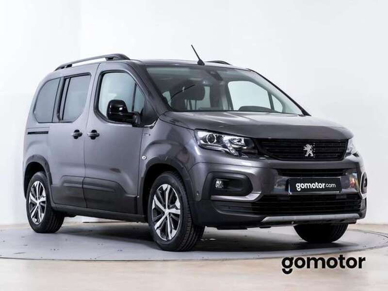 Usado Peugeot Rifter GT-line 131 CV (96 kW) 2019 Gris Monovolumen