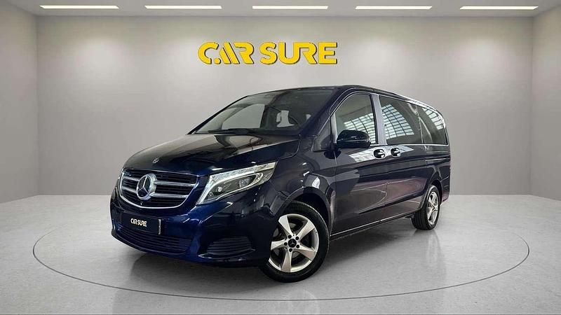 Azul Usado 2018 Mercedes V220 Avantgarde Monovolumen | 35.800 € (Precio justo) - Imagen 1/4