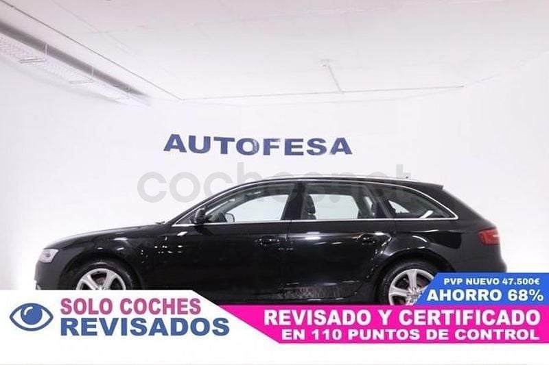 Usado Audi A4 190 CV (139 kW) 2015 Negro Familiar