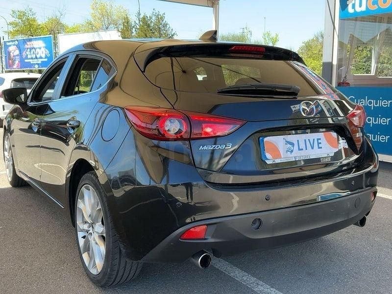 Usado Mazda 3 Luxury 150 CV (110 kW) 2014 Negro Berlina