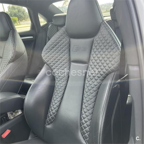 Usado Audi S3 S-Line 300 CV (220 kW) 2014 Blanco Berlina