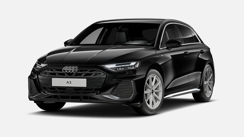 Negro Usado 2025 Audi A3 S-Line | 37.900 € (Precio justo) - Imagen 1/4