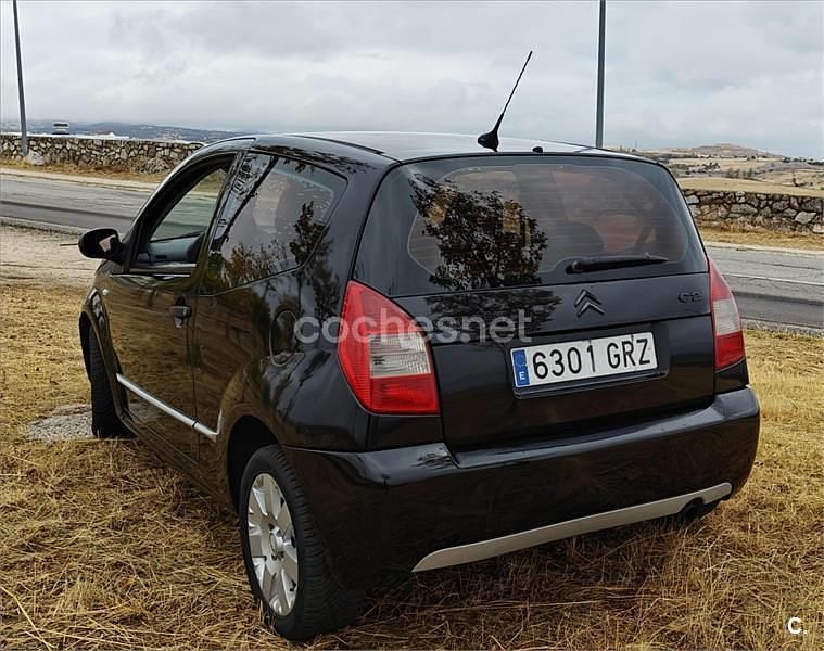 Usado Citroën C2 70 CV (51 kW) 2009 Negro Utilitario