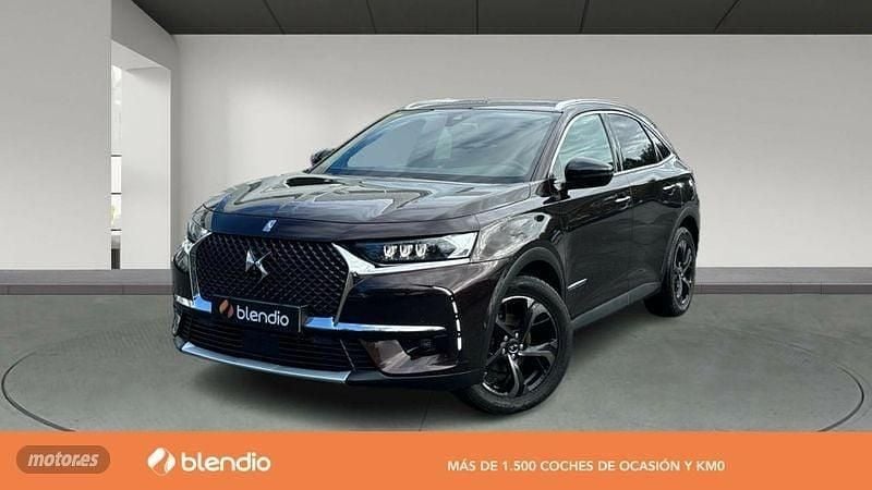 Usado DS Automobiles DS7 Crossback So Chic 130 CV (95 kW) 2018 Granate SUV