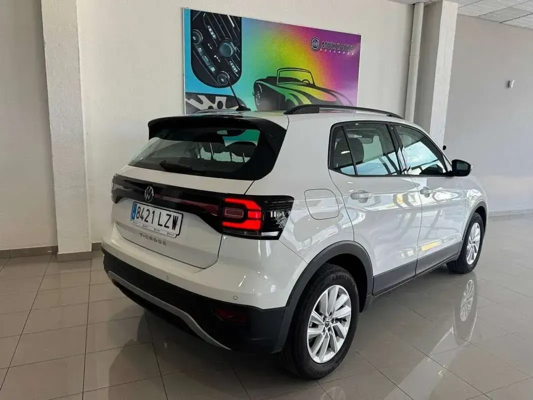 Usado VW T-Cross Advance 110 CV (80 kW) 2022 Blanco SUV
