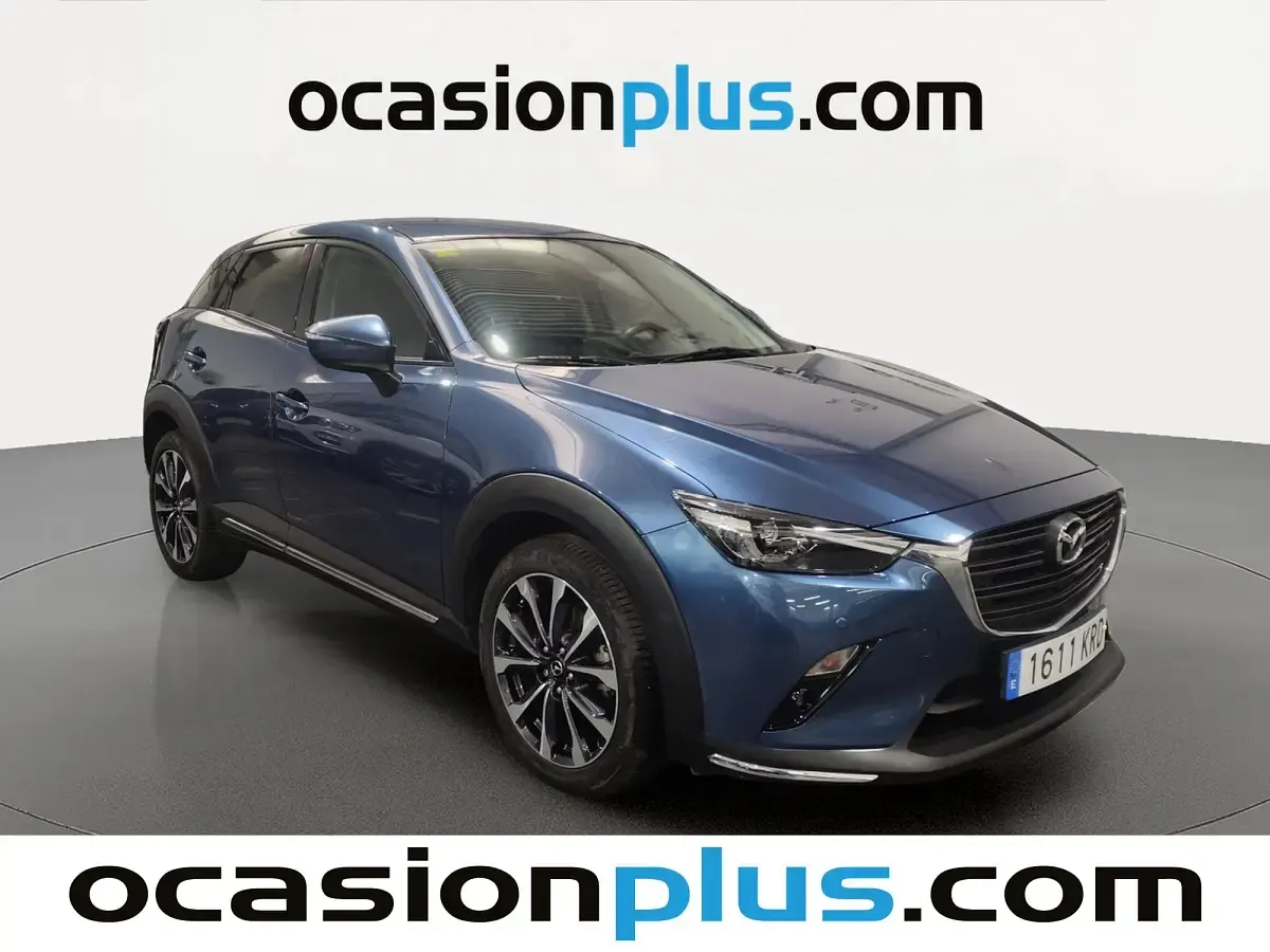Usado Mazda CX-3 Luxury 120 CV (88 kW) 2018 Azul SUV