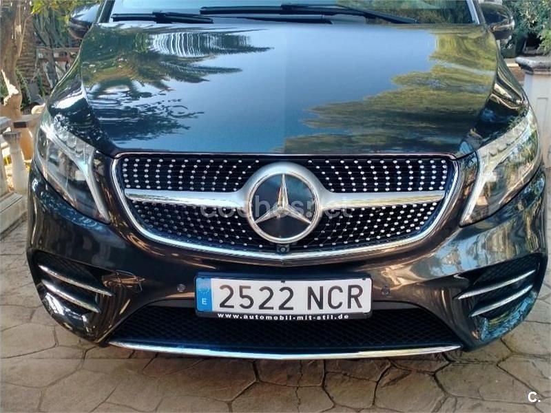 Negro Usado 2019 Mercedes V300 Exclusive Monovolumen | 48.500 € (Buen precio) - Imagen 1/1