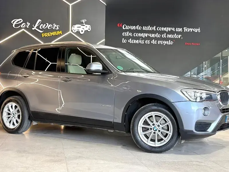 Usado BMW X3 190 CV (139 kW) 2016 Gris / plata SUV