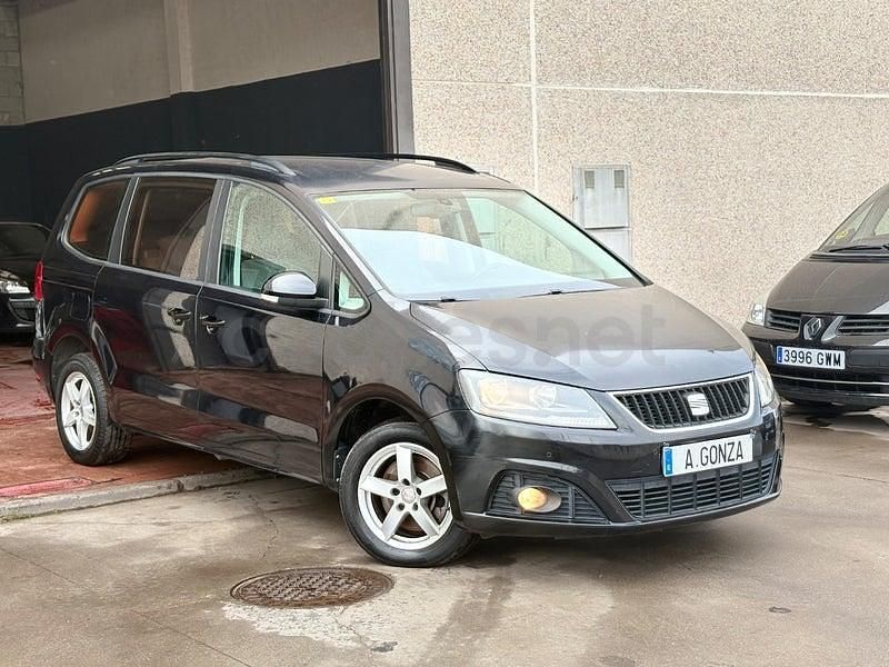Usado Seat Alhambra Ecomotive 140 CV (102 kW) 2012 Negro Monovolumen