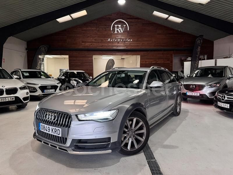Usado Audi A6 Allroad 218 CV (160 kW) 2018 Gris / plata Familiar