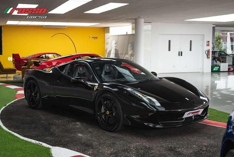 Usado Ferrari 458 570 CV (419 kW) 2010 Negro Coupe