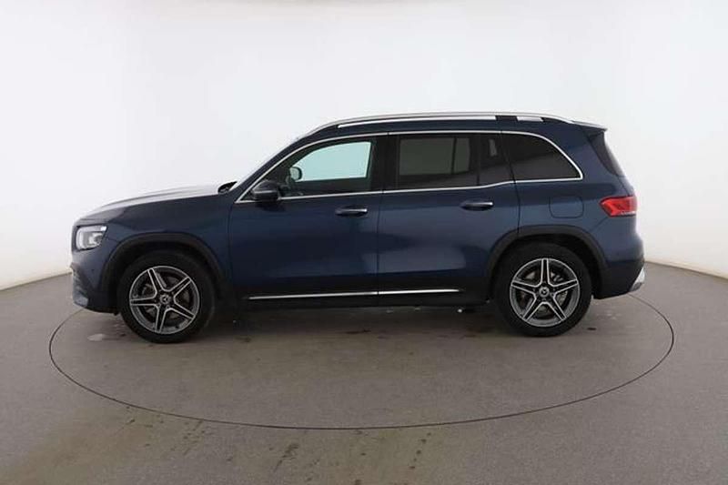 Usado Mercedes GLB200 AMG line 163 CV (119 kW) 2022 Azul SUV