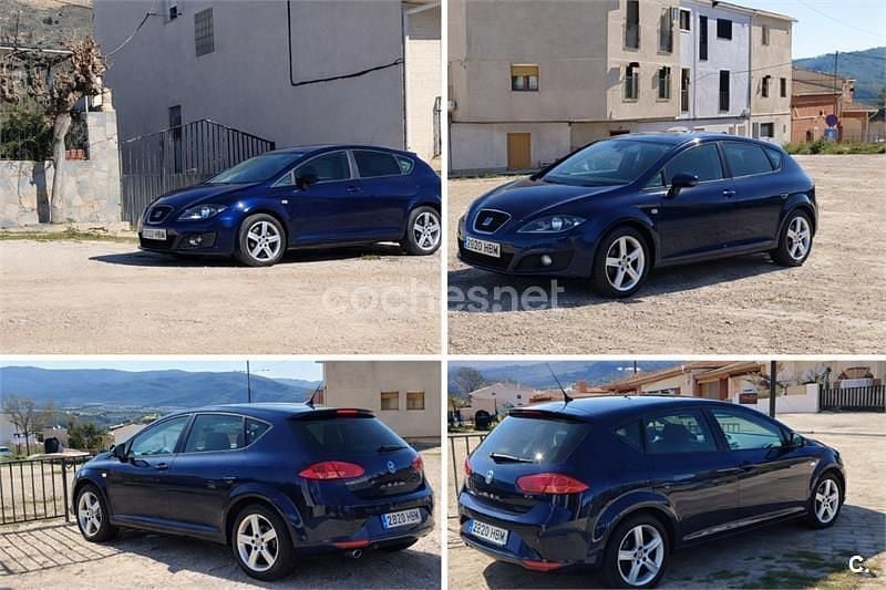 Usado Seat Leon Sport 160 CV (117 kW) 2011 Azul Utilitario