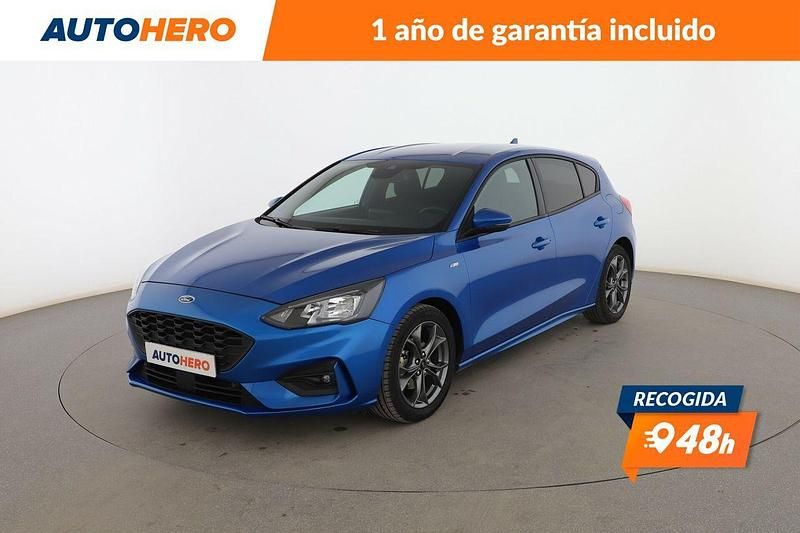 Azul Usado 2021 Ford Focus ST-Line Berlina | 16.699 € (Buen precio) - Imagen 1/3