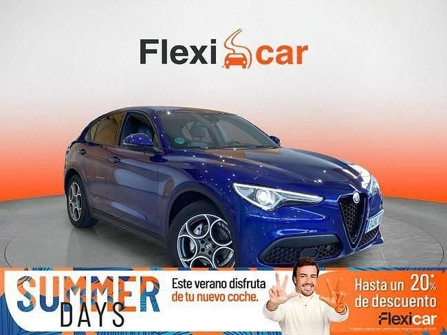 Azul Usado 2022 Alfa Romeo Stelvio Sprint SUV | 29.990 € (Buen precio) - Imagen 1/4
