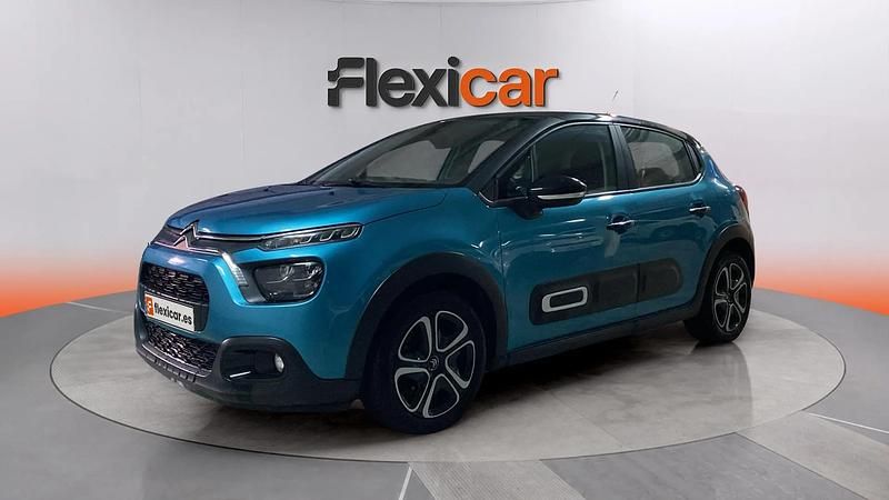 Usado Citroën C3 Feel 83 CV (61 kW) 2022 Azul Utilitario